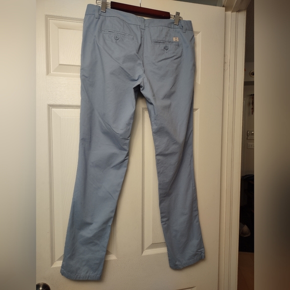 Tommy Hilfiger Women's Pre-Loved in good Condition Blue Chinos Size 6 - Picture 8 of 9